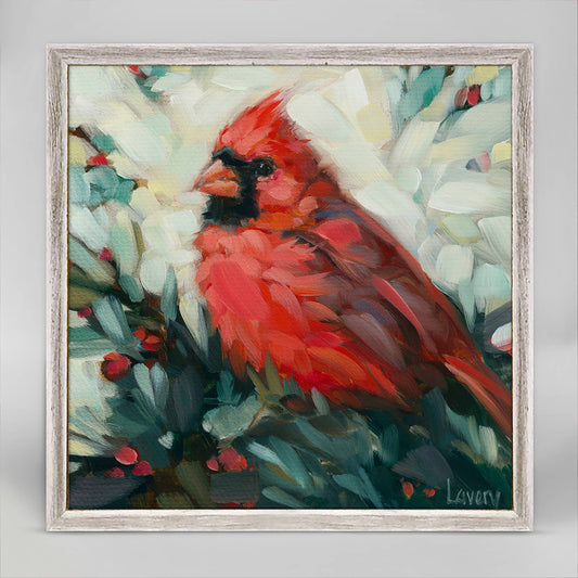 GreenBox Art - Cheers Cardinal Mini Framed Canvas