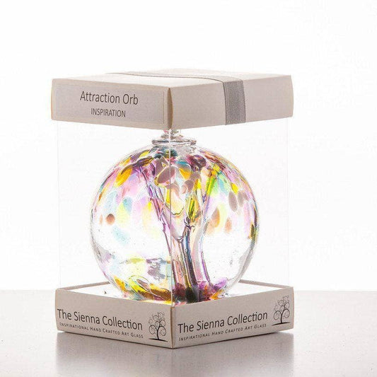 Sienna Glass - 10cm Attraction Orb - Inspiration