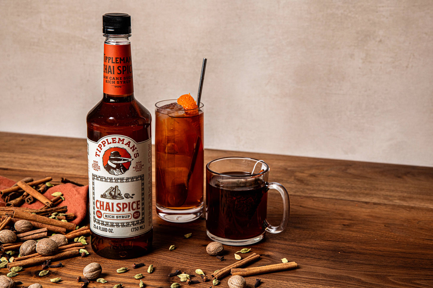 Bittermilk Bottling Co. - Chai Spice Syrup - Coffee Syrup 750ml/25.4 fl oz