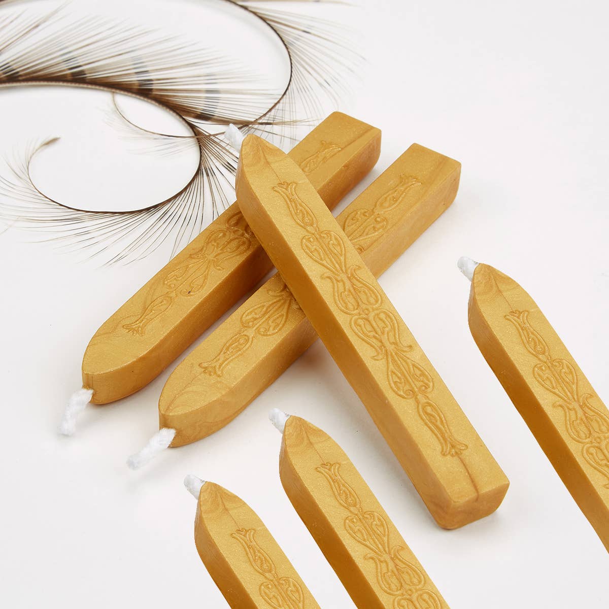 Freund Mayer & Co. - Sealing Wax Sticks with wick by color Bulk- 25+ colors- 12's: Apple Green