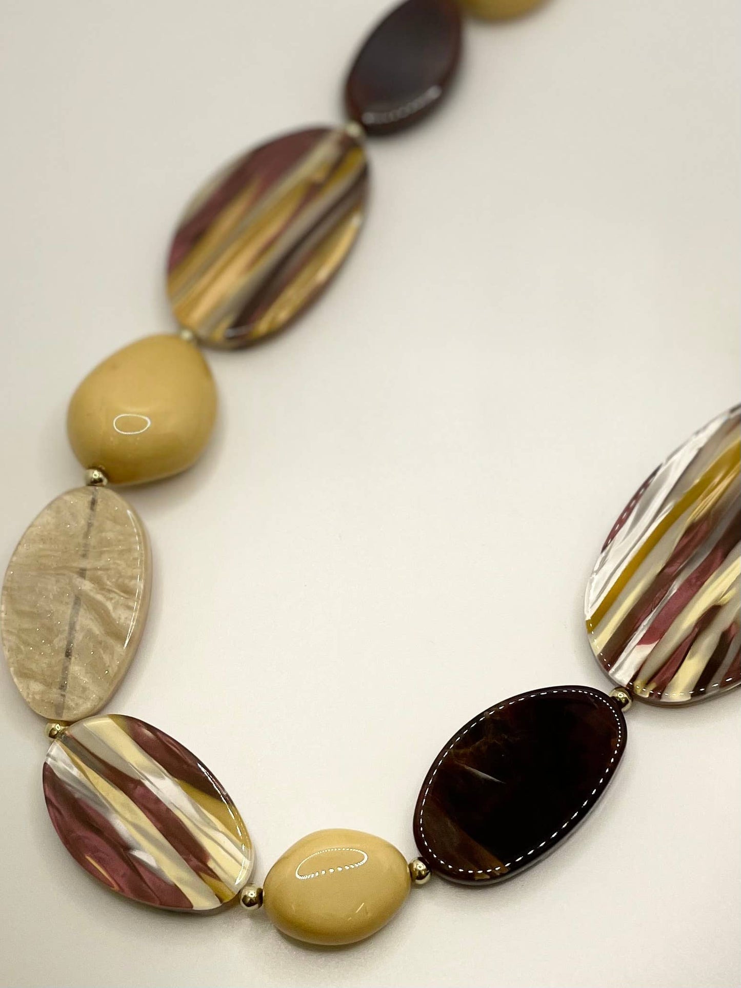 TWO FORTY TWO - CHIC - Granite Necklace (brown/neutral/taupe) NK158