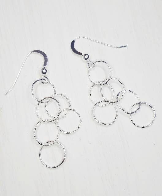 Sosie Designs - Silver Spheres Earrings