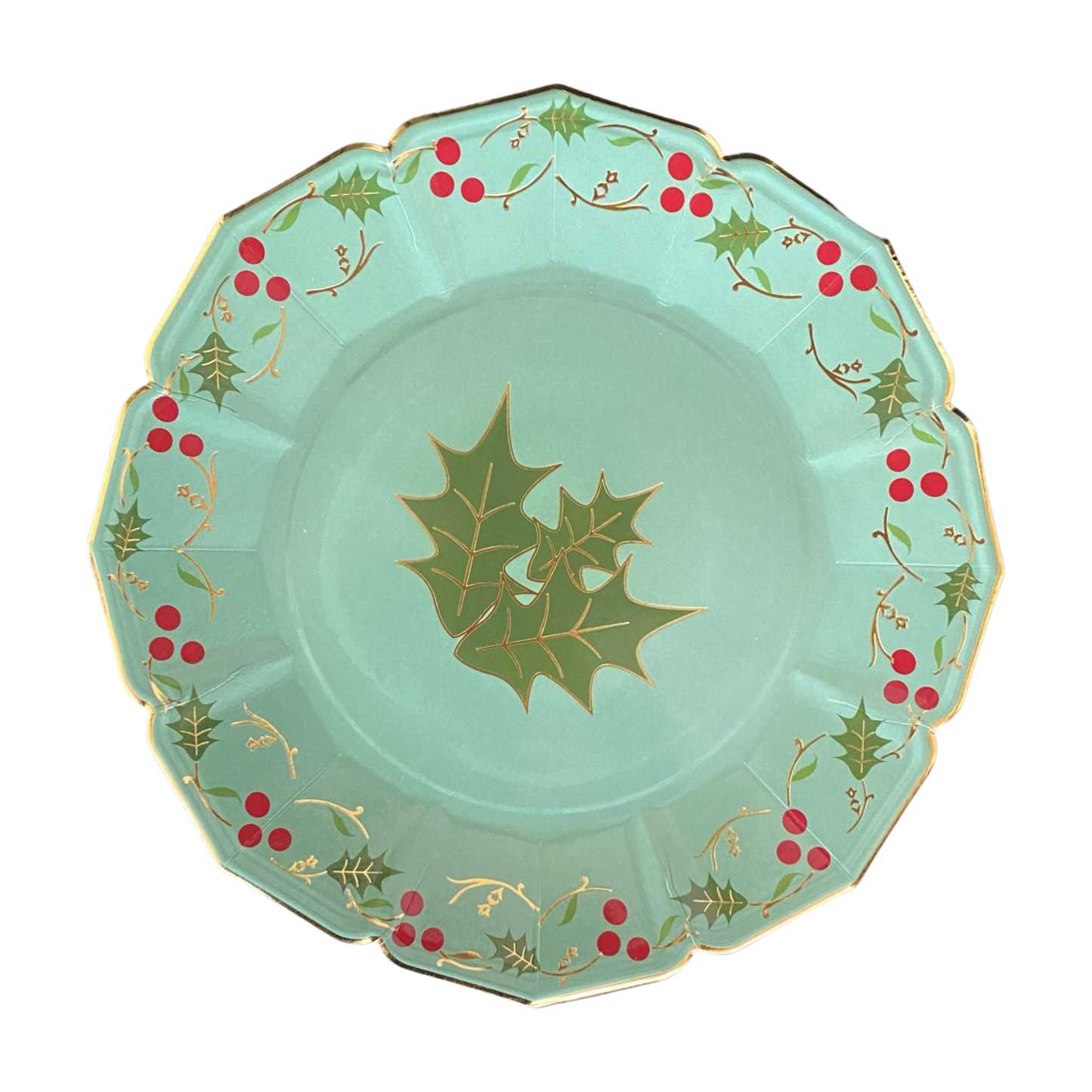 Eid Creations - 8 Noel Emerald Dinner Plates