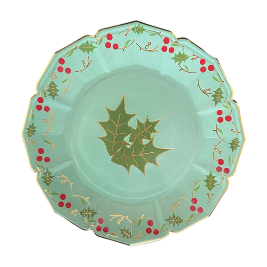 Eid Creations - 8 Noel Emerald Dinner Plates