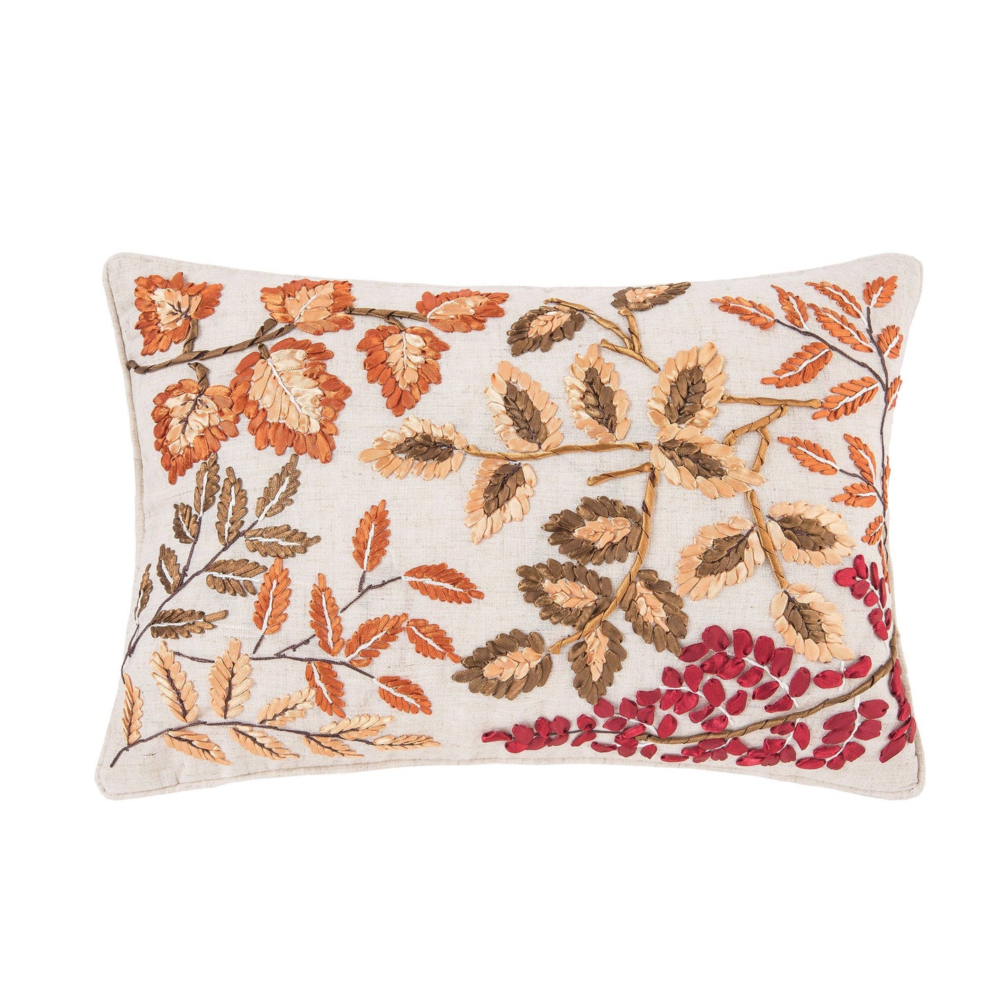 C&F Home - Fall/Harvest Falling Leaves Throw Pillow