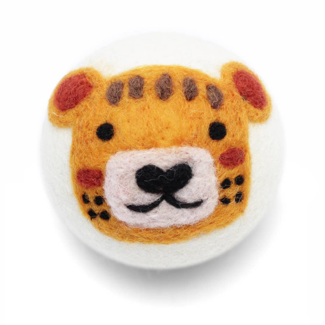 Ethical Global - Cute Animals: Eco Wool Dryer Balls Fair Trade: Lion