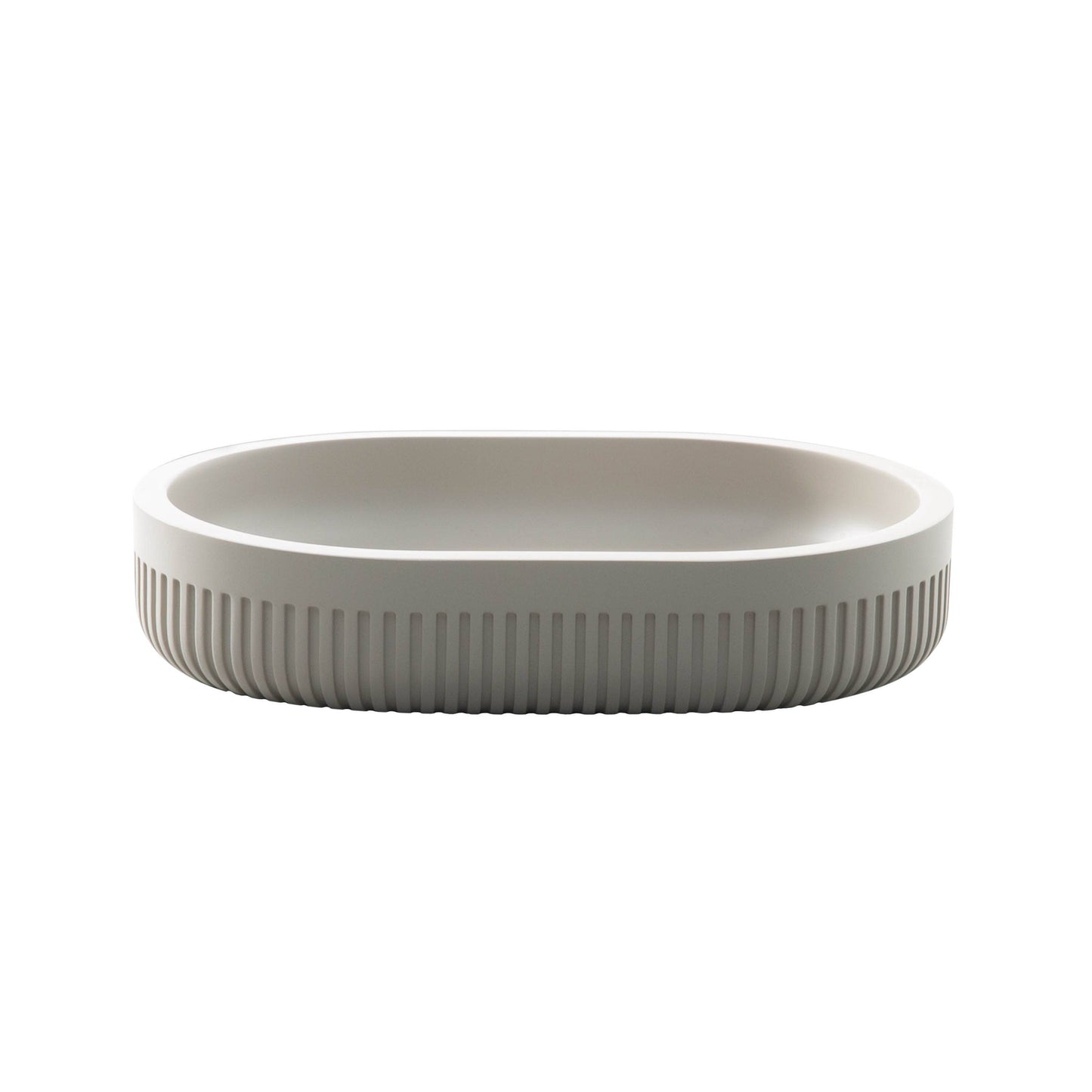 Moda at Home Enterprises, Ltd - Corbett Soap Dish Resin: Taupe