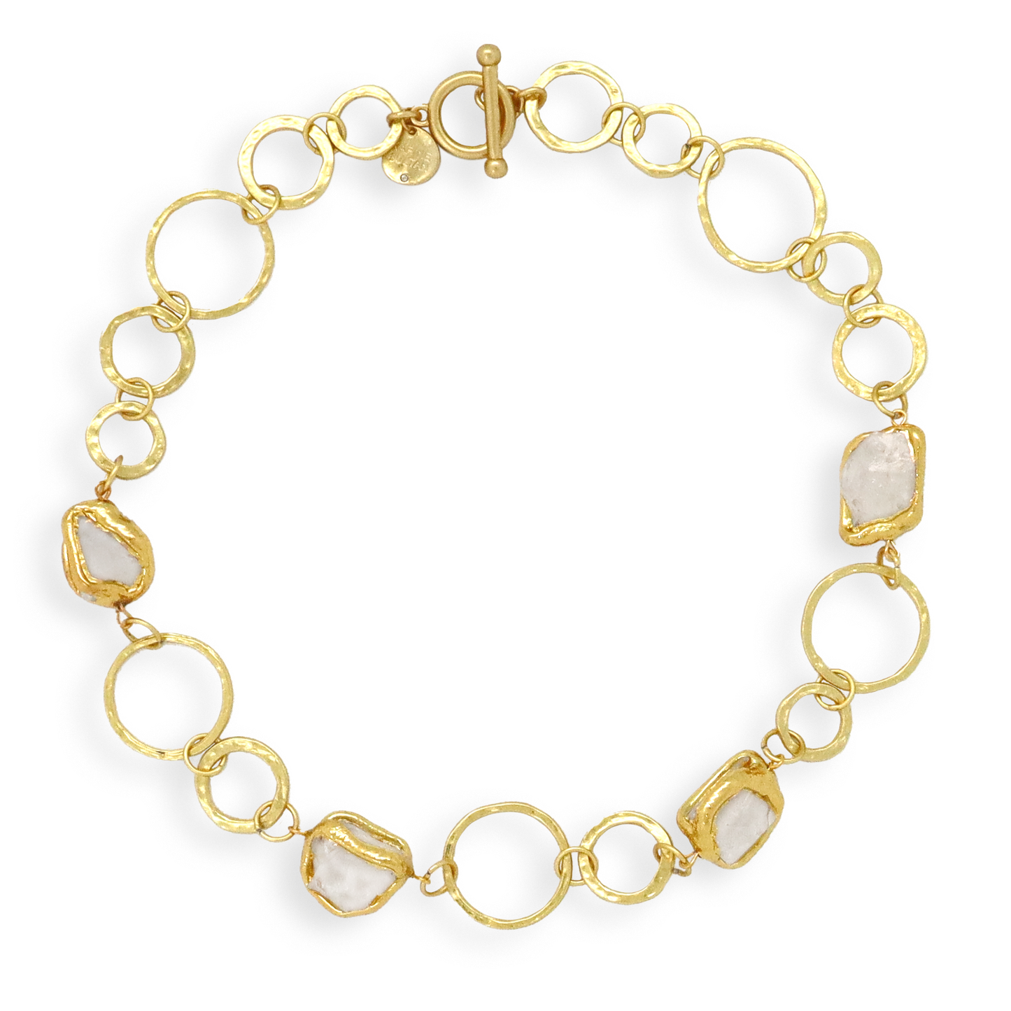 KARINE SULTAN - Clear Quartz Statement Necklace