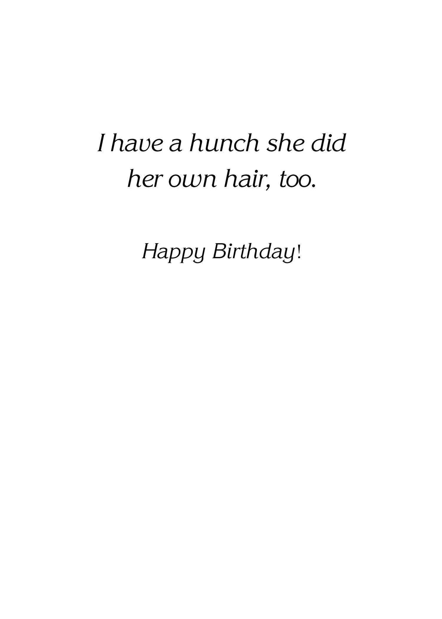 Actual Pictures - Fran's Homemade Birthday Card