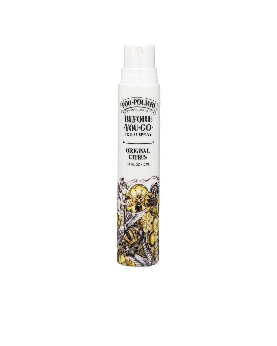 ~Pourri - Poo~Pourri Original Citrus 10mL Travel Size: Lemon + Bergamot + Lemongrass