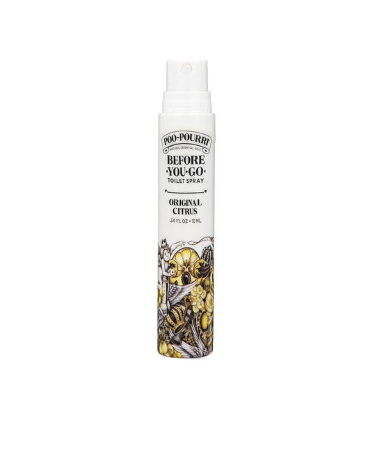 ~Pourri - Poo~Pourri Original Citrus 10mL Travel Size: Lemon + Bergamot + Lemongrass