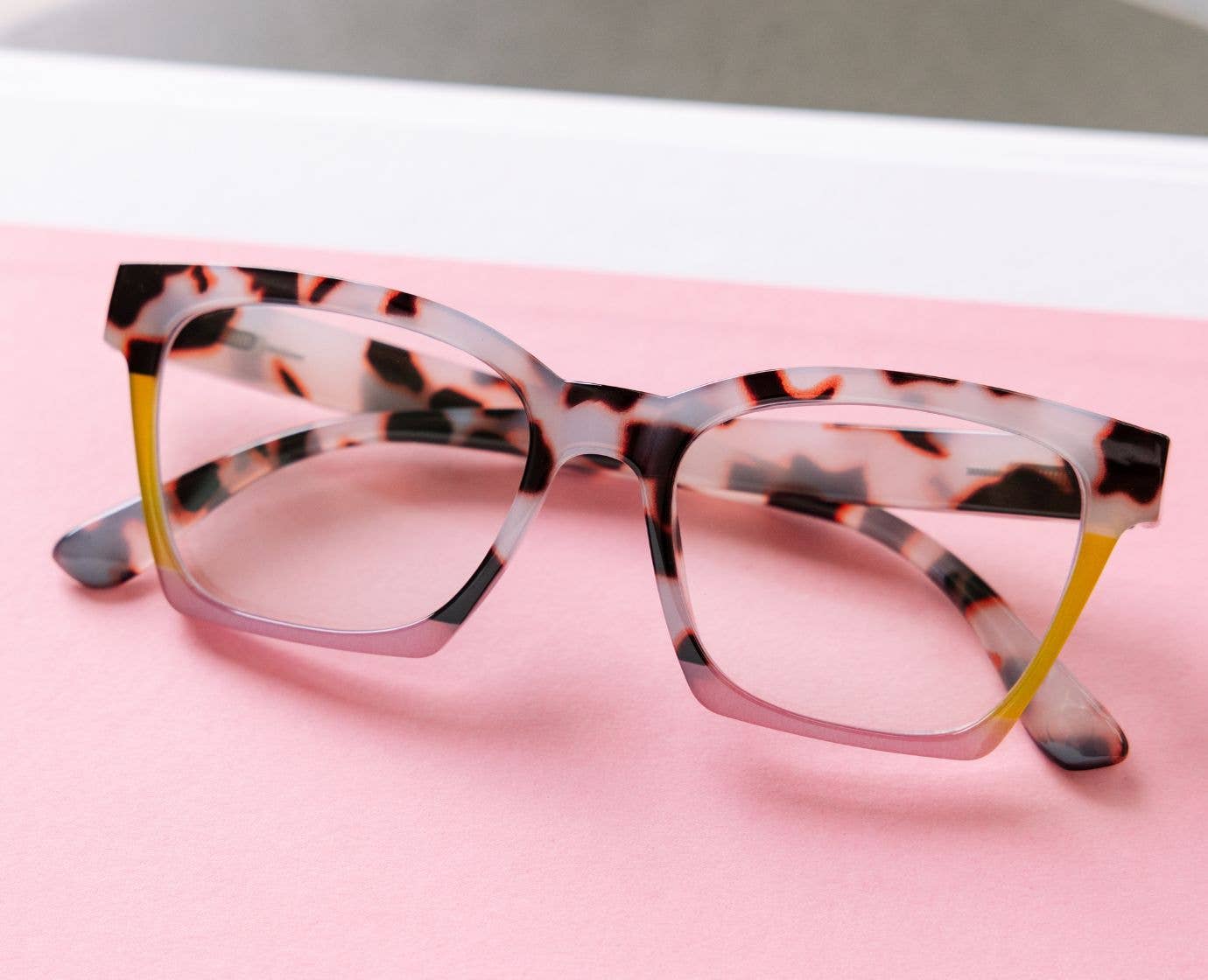 Peepers - Birdie (Blue Light): Peepfetti Tortoise Colorblock / Reading / 2.25