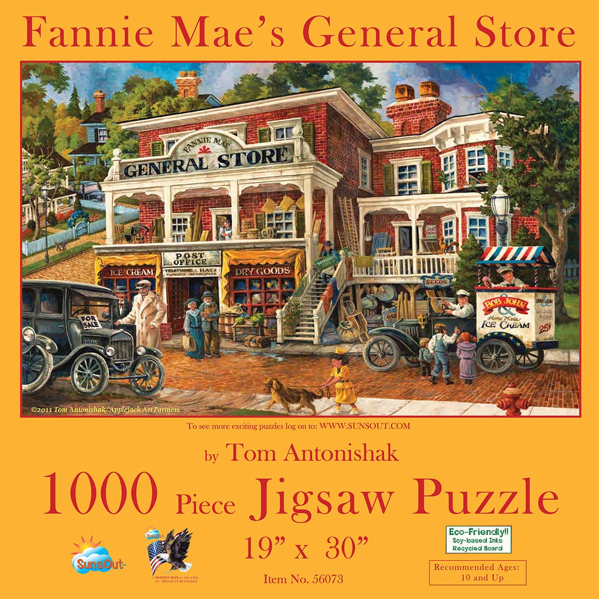 SunsOut - 0830 Fannie Mae's General Store 1000 pc Puzzle