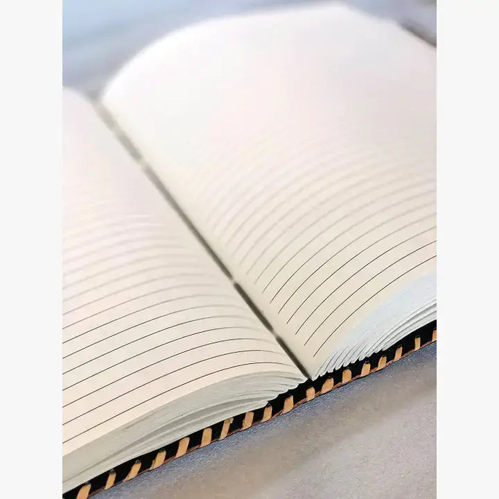 Immart Global LLC - Brown Seven Stone Leather Journal | 600 Pages Handmade Book: Brown / 600 Page Unlined