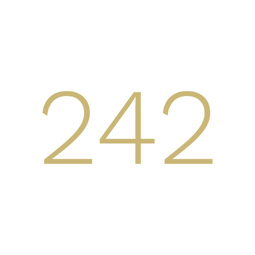 TWO FORTY TWO - "Original" Slub 8-Strand Necklace (tan) NK189