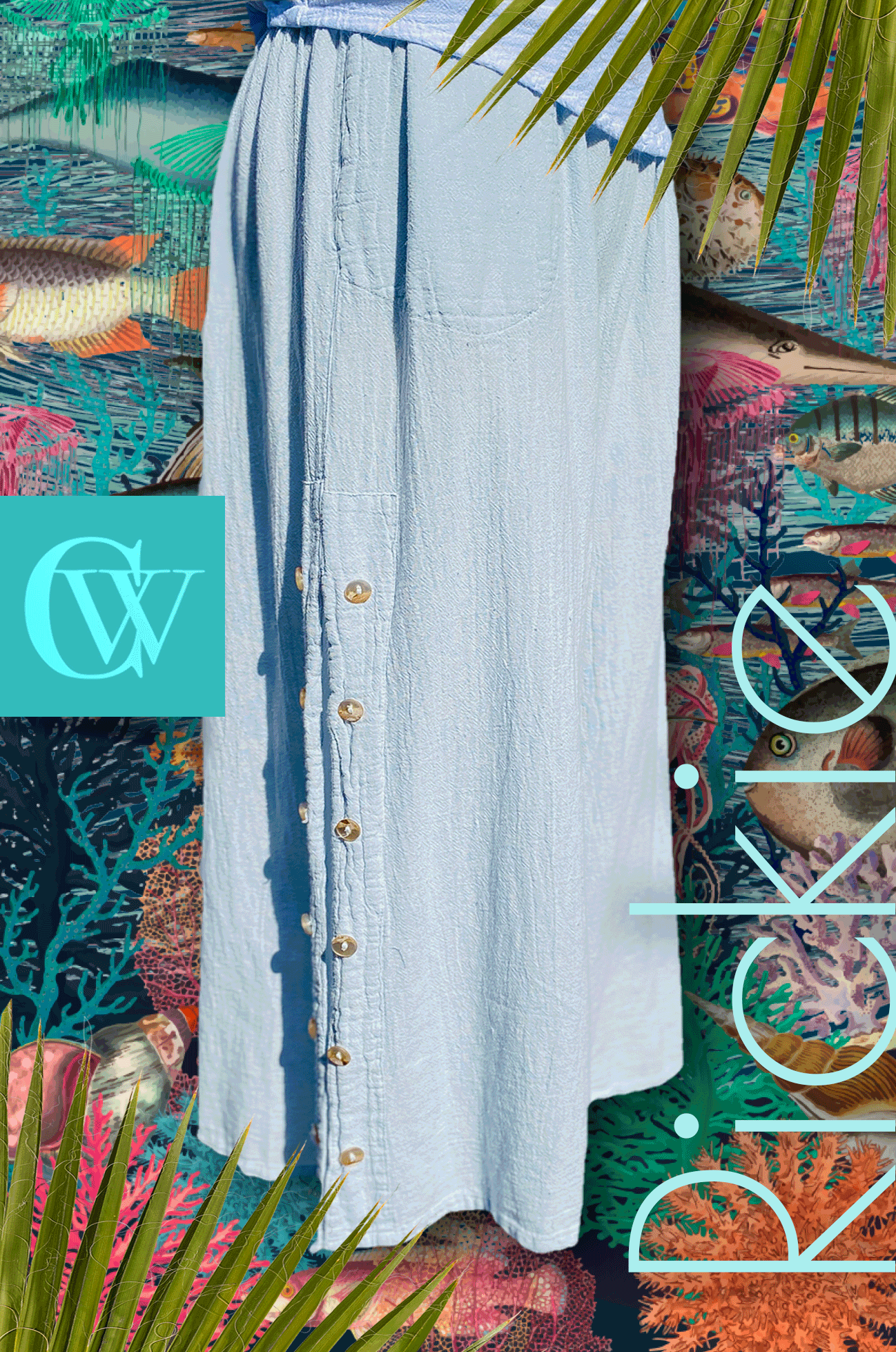 Cottonways - Rickie Pants: Ivory / 1