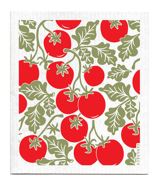 Jangneus - Swedish Dishcloth - Tomato - Red: Green