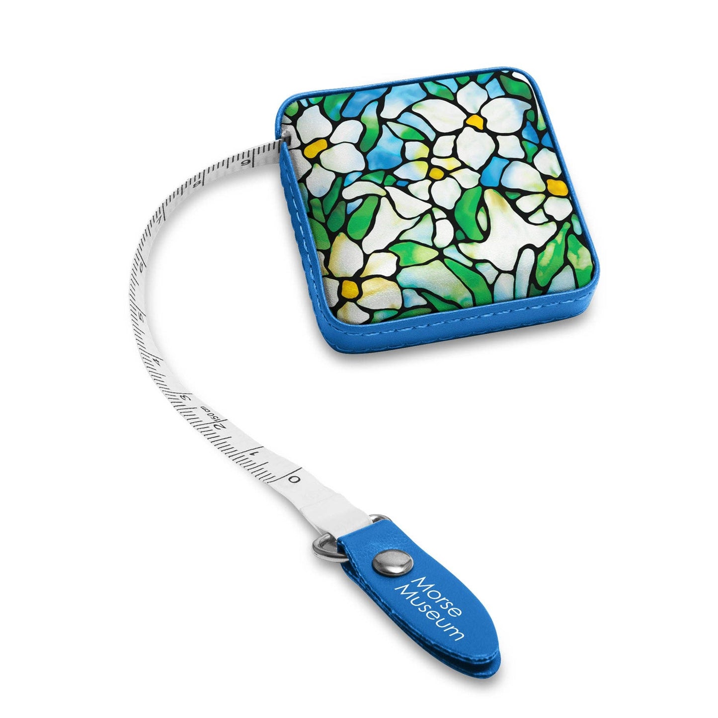 RainCaper - Tiffany "Field of Lilies" Compact Retractable Tape Measure – Dual-Sided, 60"/150cm