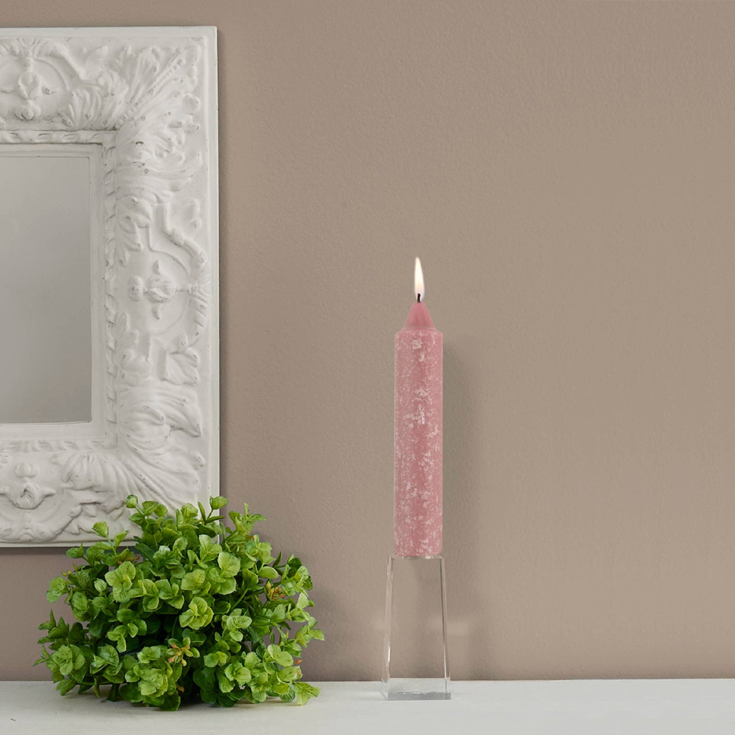 ROOT Candles - ROOT Timberline Collenette Taper Candles: Ivory / 7 inch