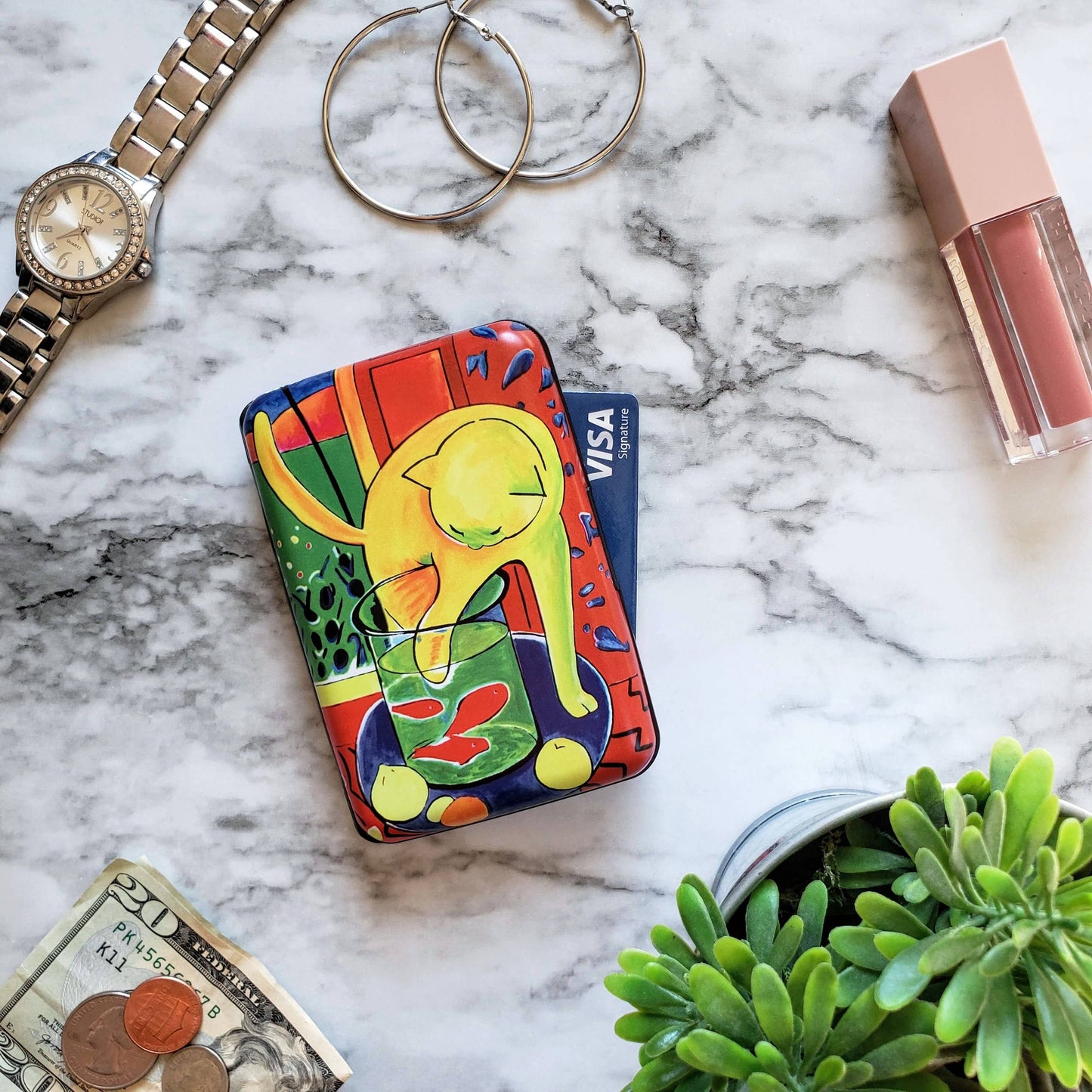 Monarque - Matisse Cat - Armored Wallet