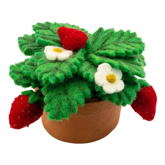 dZi Handmade - Strawberry Potted Plant