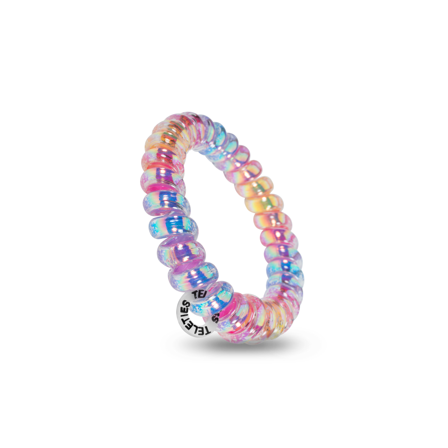 TELETIES - Spiral Hair Coils | Large | Eat Glitter for Breakfast