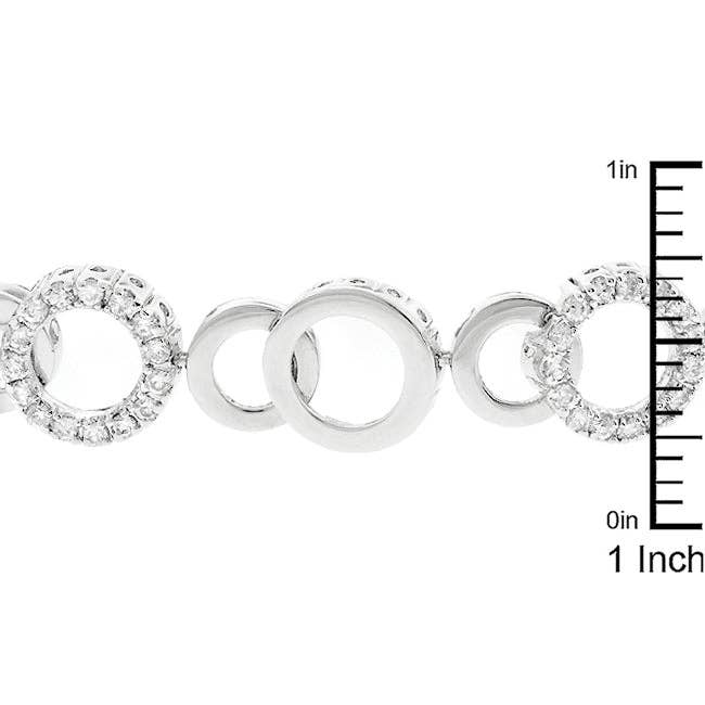 JGoodin - Circle Bijoux 7 Inch Bracelet