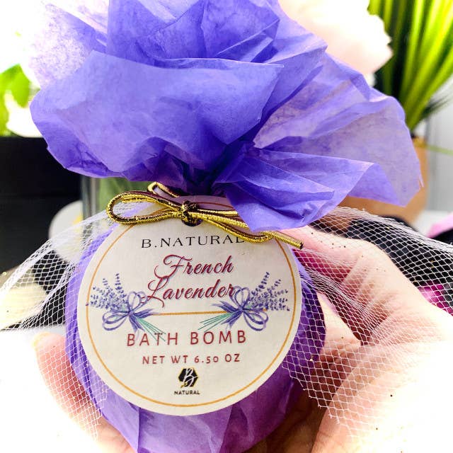 B.NATURAL - Bath Bomb| French Lavender
