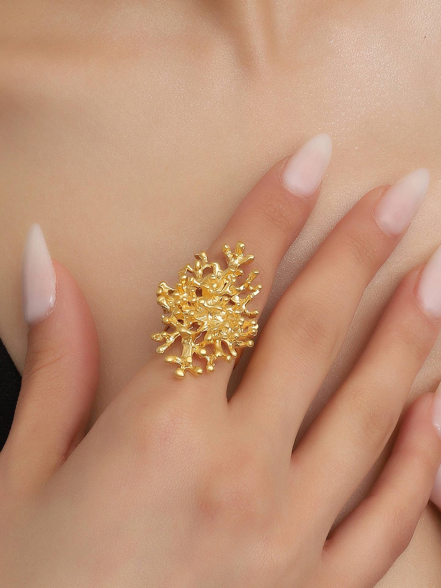 BUBU BY TEKIN SHOP - Gold Plated Women Boho Ring