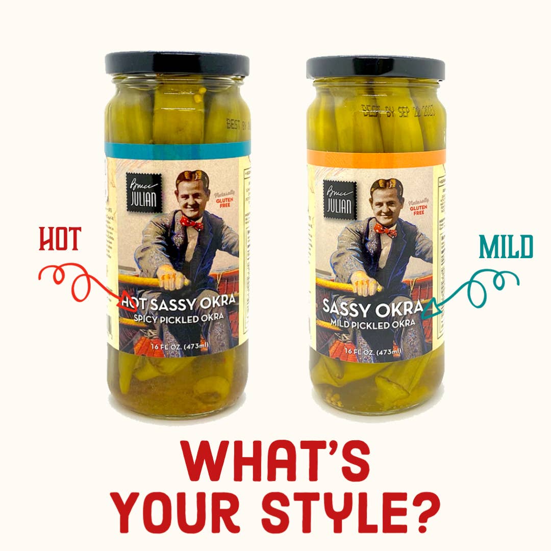 Bruce Julian Heritage Foods - Sassy Okra™ - 16 oz Jar