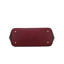 Load image into Gallery viewer, MKF Collection - Fabiola Tote Handbag with Wallet Vegan Leather Women by Mia: Burgundy-Burgundy