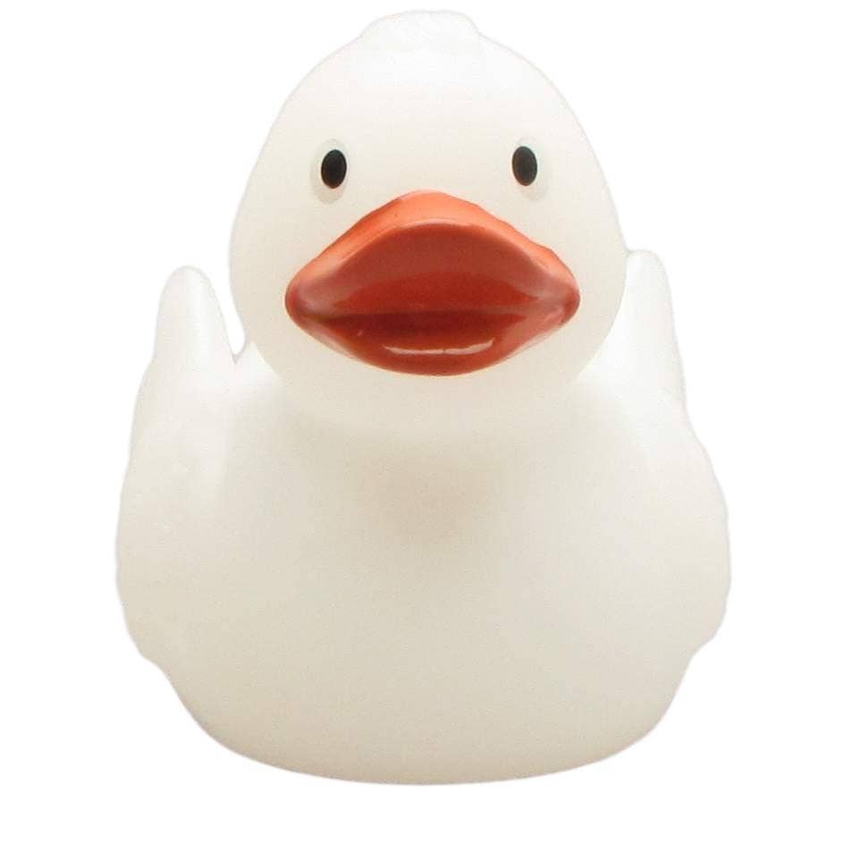 Duckshop - Rubber Duck Magic Duck UV color change white to pink - rubber duck