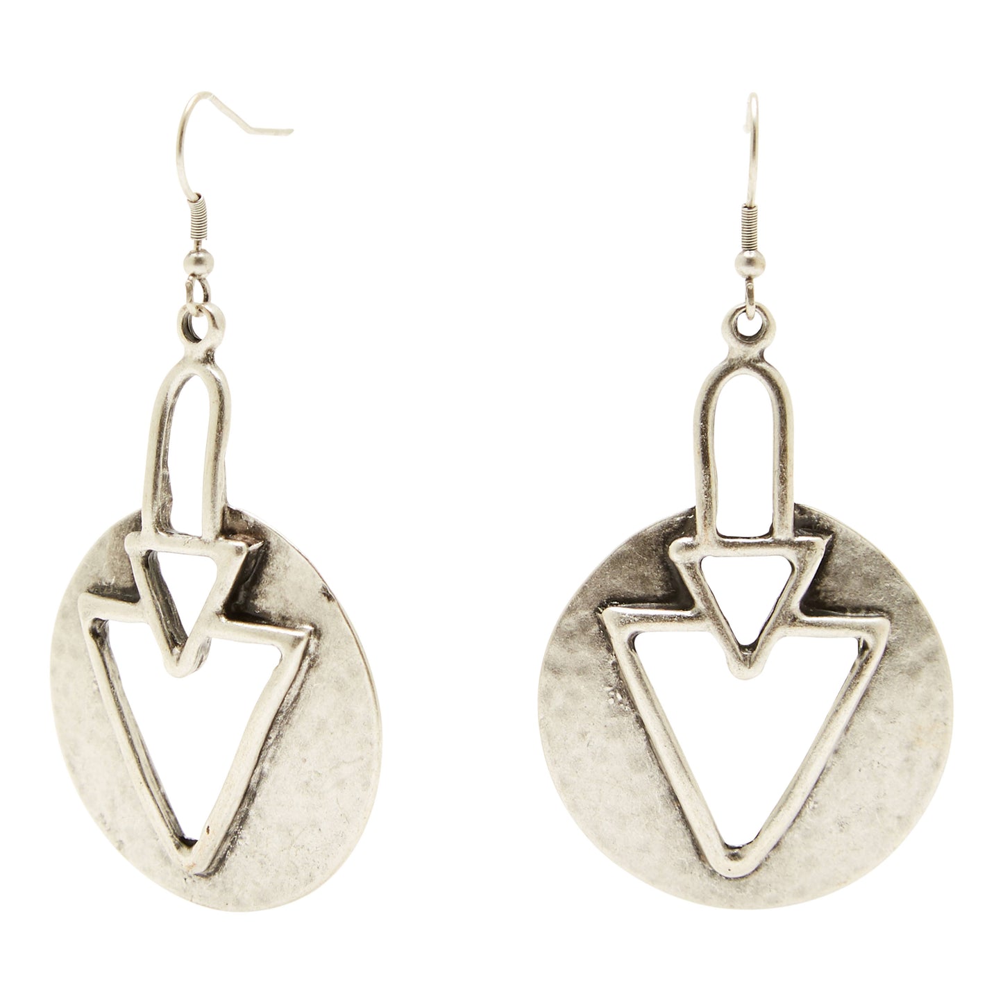 Chanour - Handmade Pewter Earrings - KU155