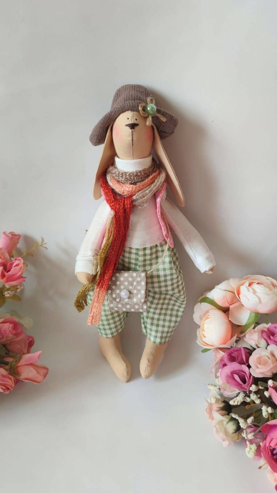 ChernikovaNataliya - Handmade Soft Toy Bunny Rabbit, Home Decoration