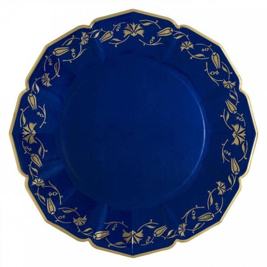 Eid Creations - Iznik Floral Cobalt Dinner Plates