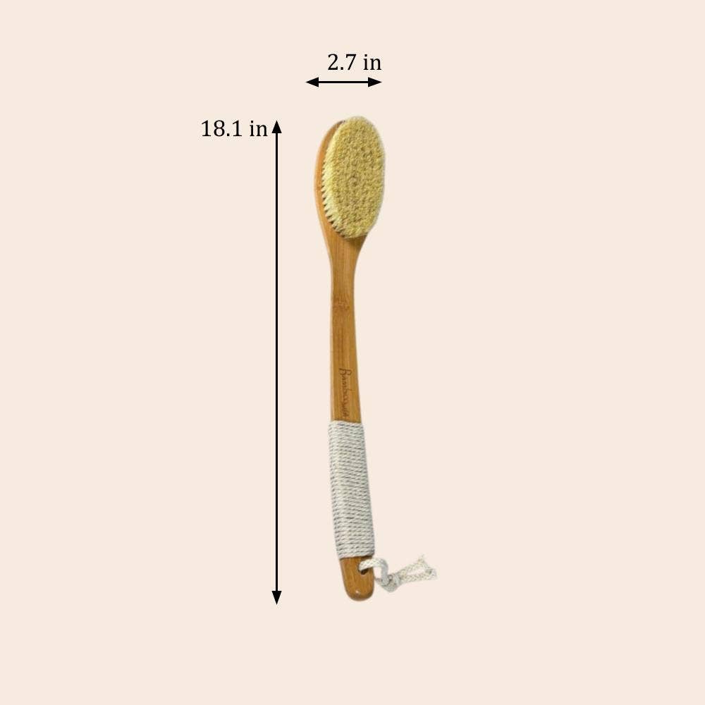 Bamboo Switch - Bamboo Dry Brush | Curved | Skincare Bestseller | Holiday