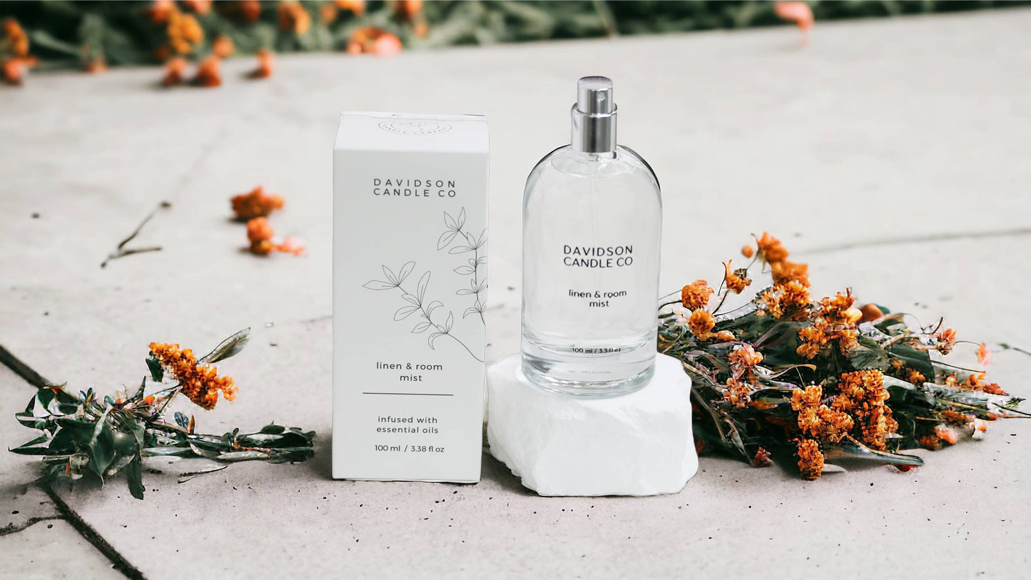 Davidson Candle Company LLC - Linen & Room Mist with Box / Air Freshener/ case of 6: Grapefruit