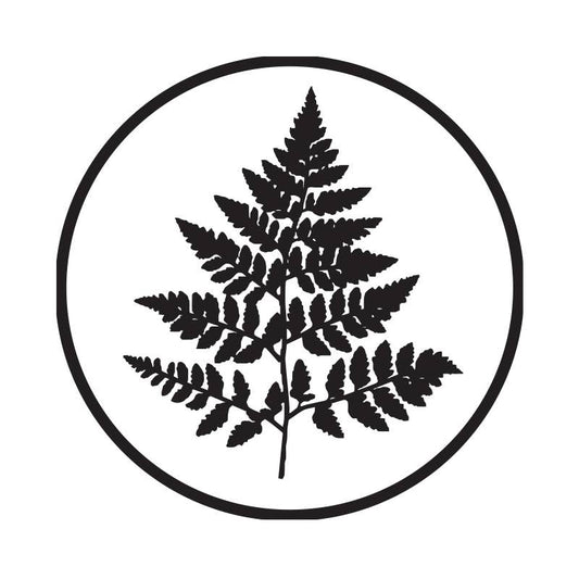 Freund Mayer & Co. - Brass Wax Seal Dies -popular symbols- no handle: Fern Leaf