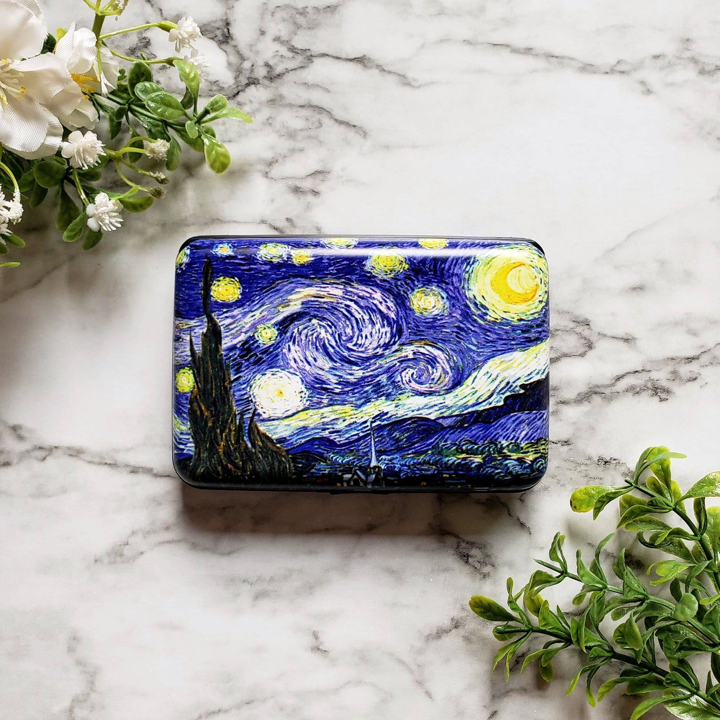Monarque - Van Gogh - The Starry Night Armored Wallet