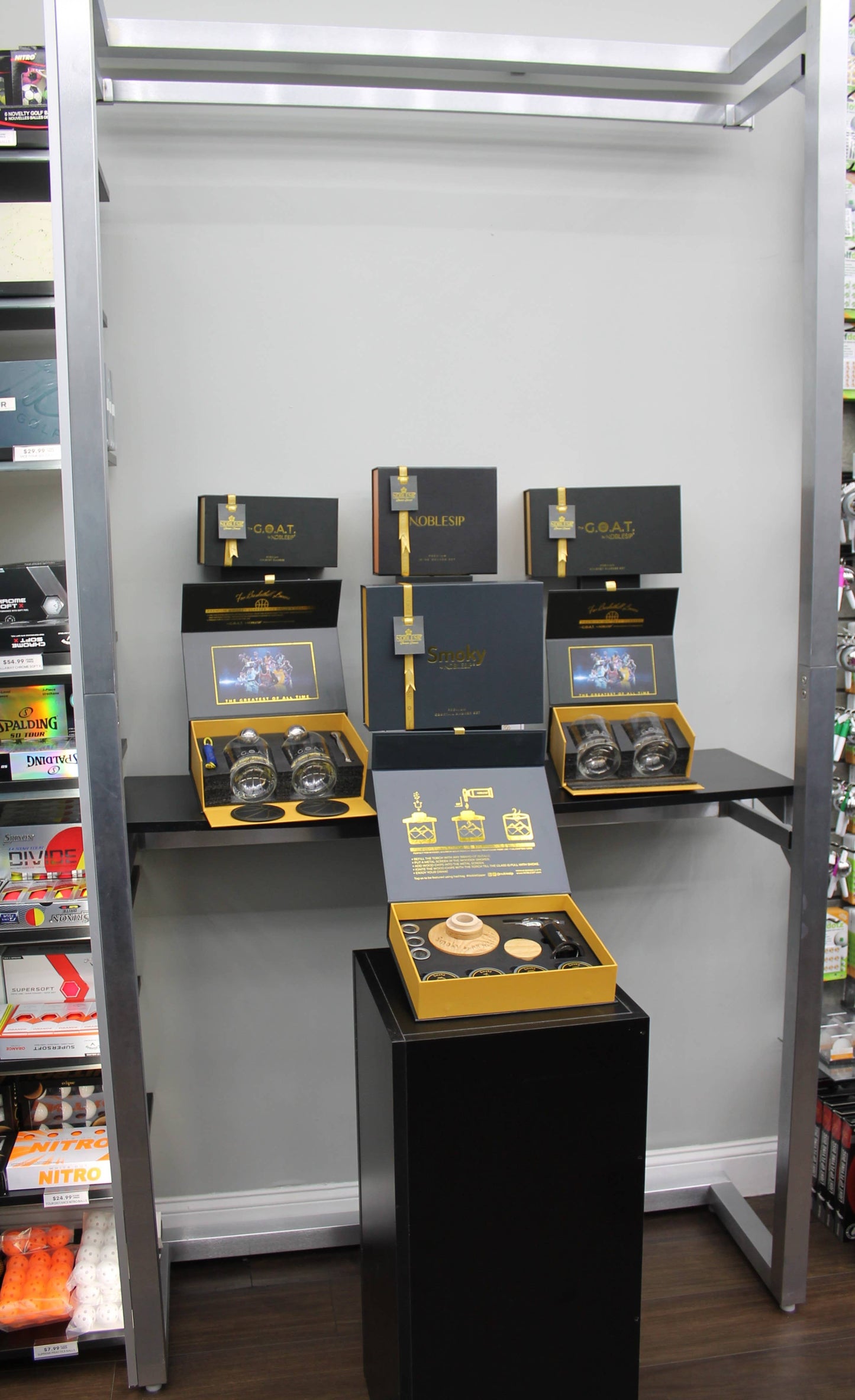 NOBLESIP - Whiskey Cocktail Smoker Kit, Men Gift Set. Father's day gift: No Personalization