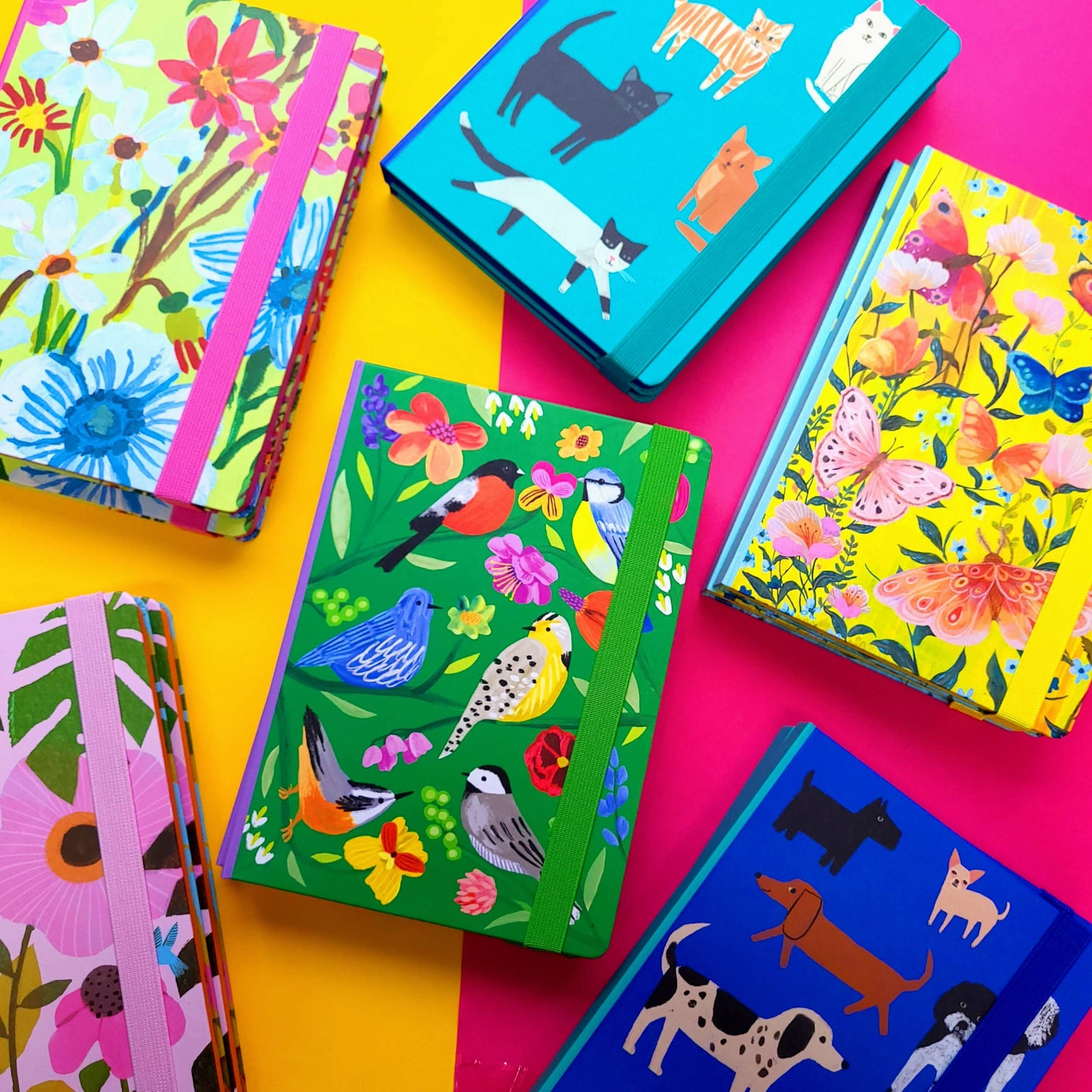 Roger La Borde - Butterfly Ball A5 Hardback Journal with elastic  - A5 191