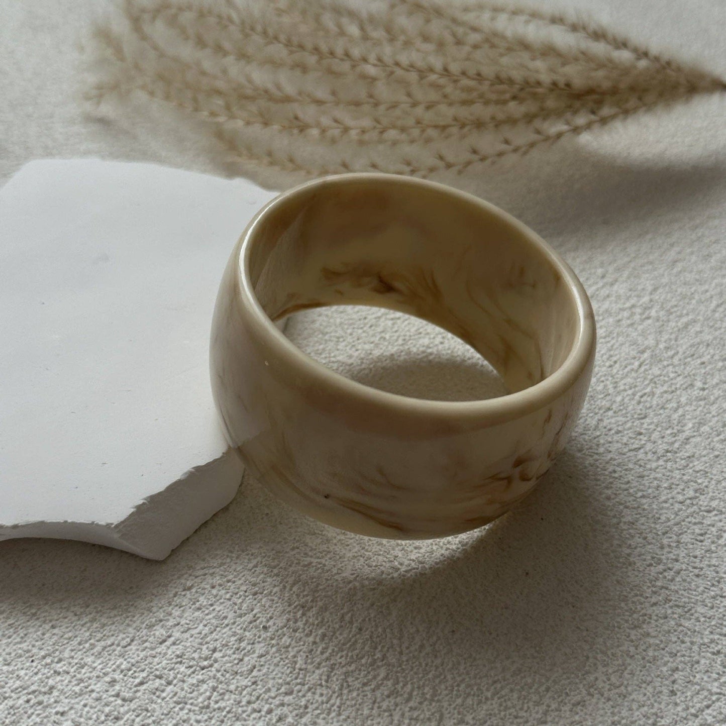 Dipped Shop - Vintage Punk Geometric Acrylic Bracelets DP25B592: Gold