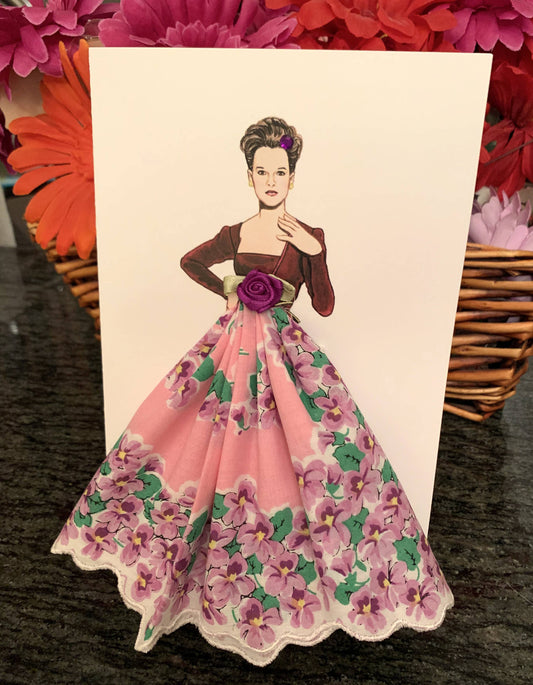 MOMENTS IN THYME - 1992 Bob Mackle Evening Gown.