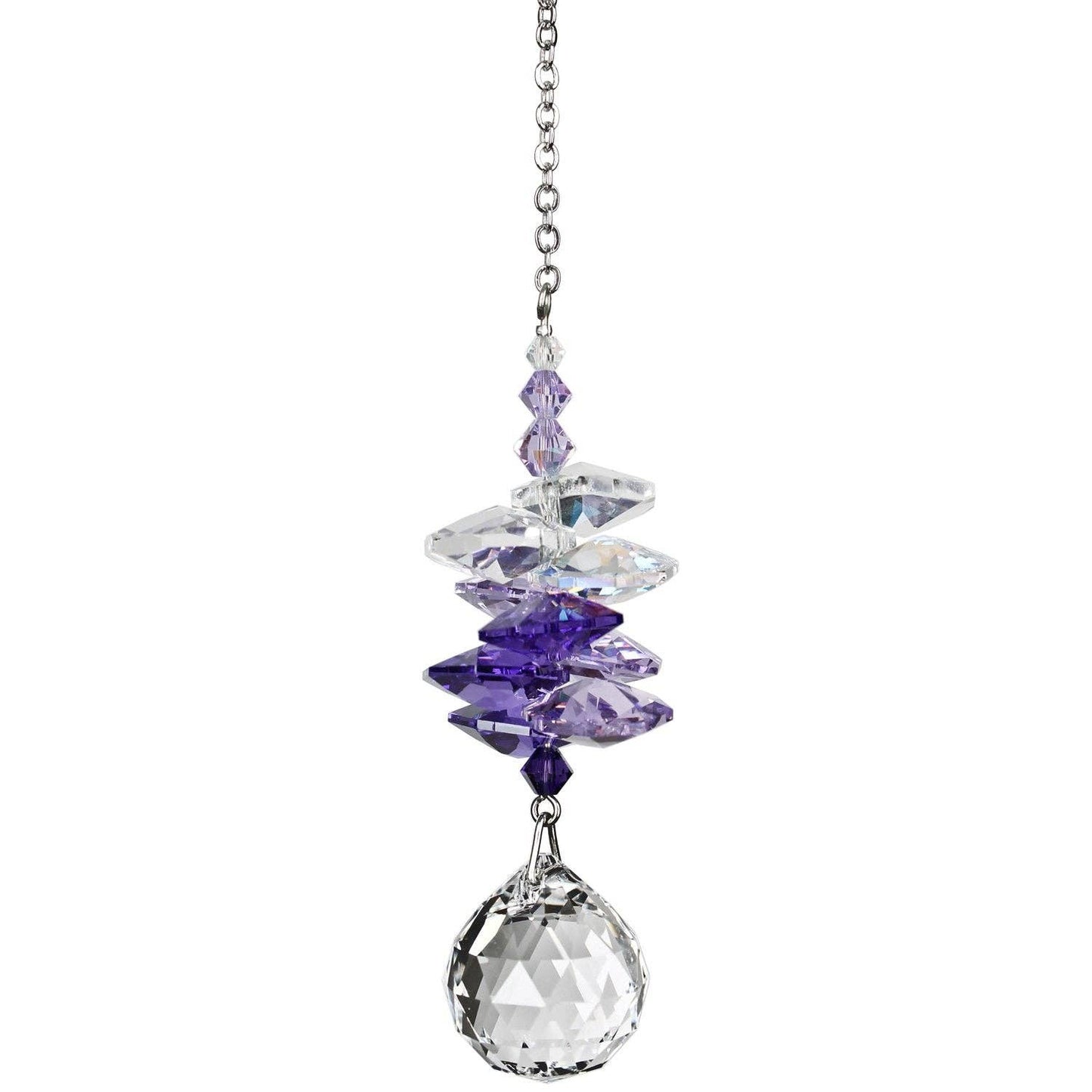 Woodstock Chimes - Crystal Sunrise Cascade™ - Purple