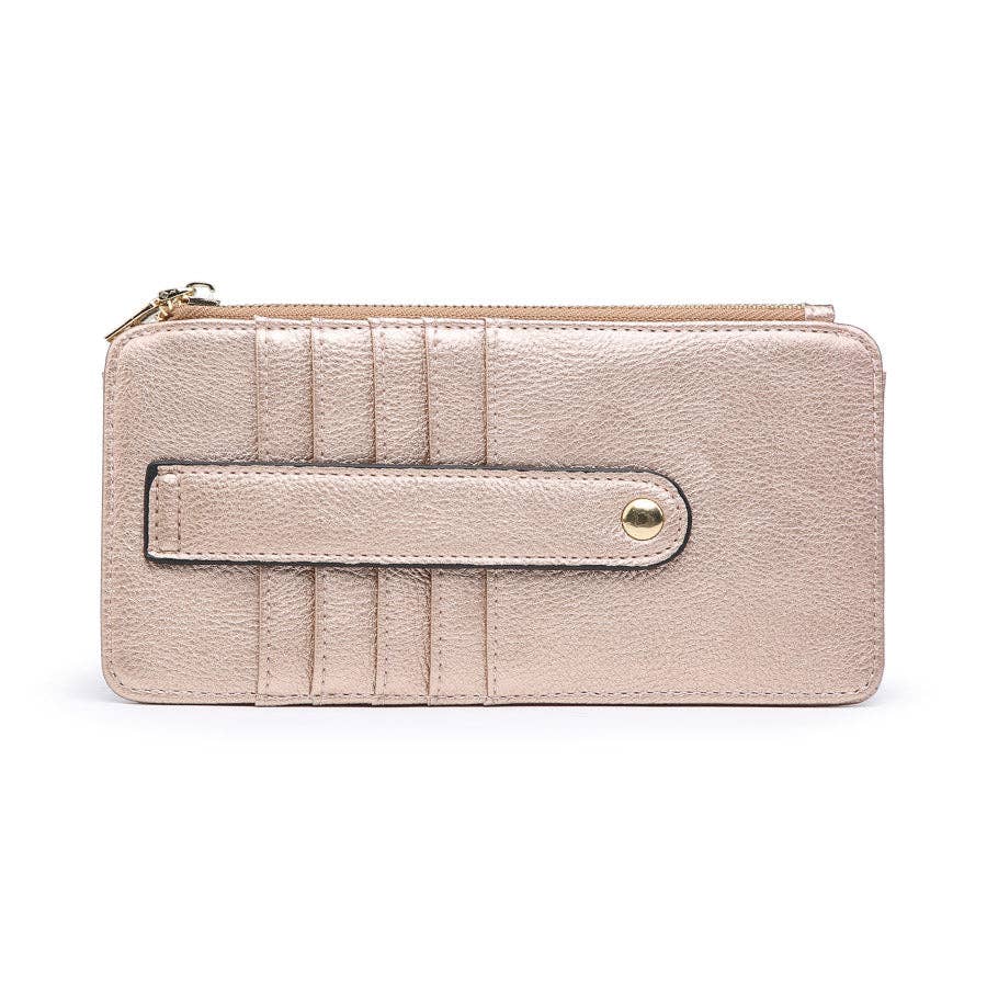 MiMi Wholesale - WL1889 Saige Slim Card Holder Wallet: Olive