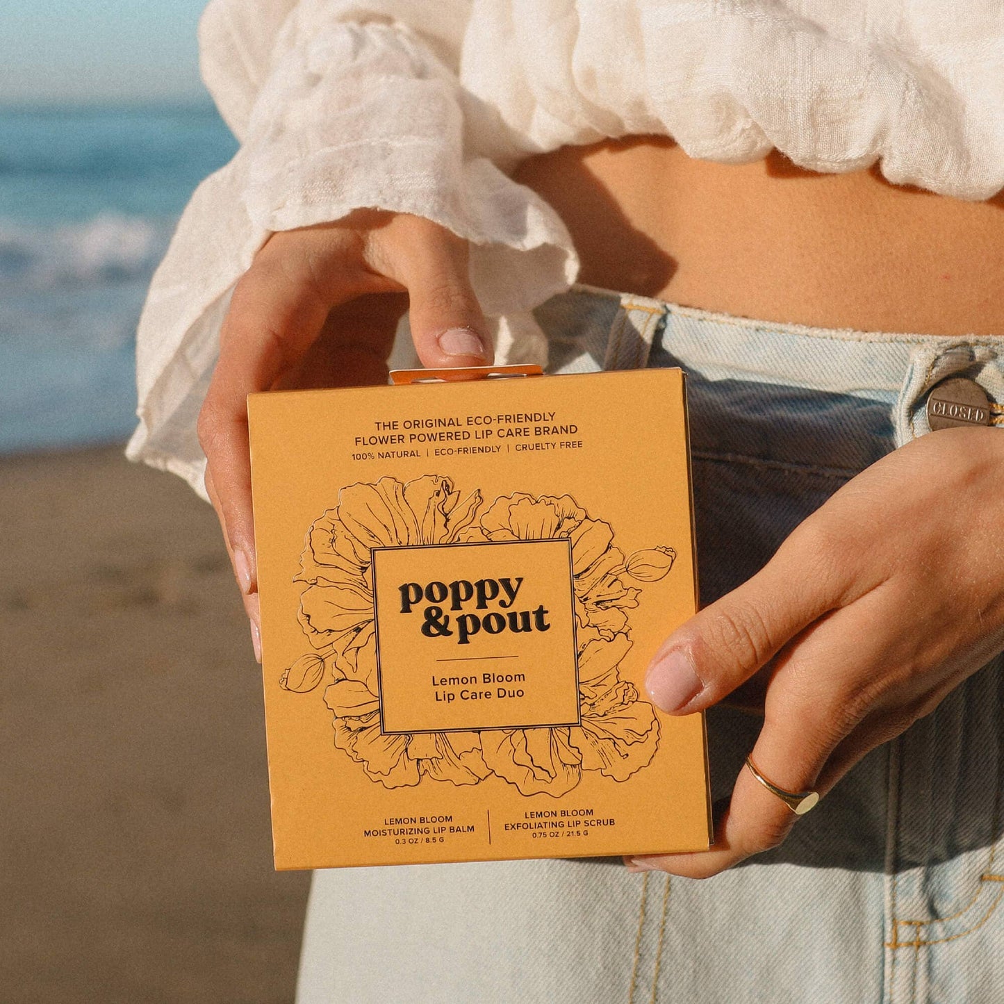 Poppy & Pout - Lip Care Duo, Lemon Bloom