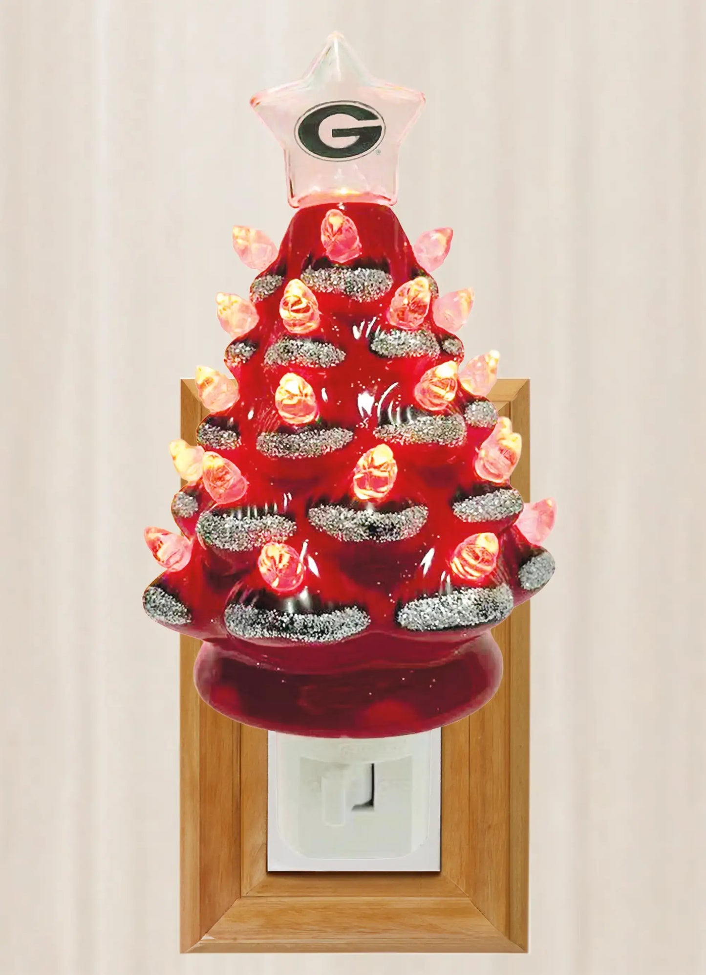 Santa’s Workshop Inc. - 6.5" Georgia Xmas Tree Nite Lite