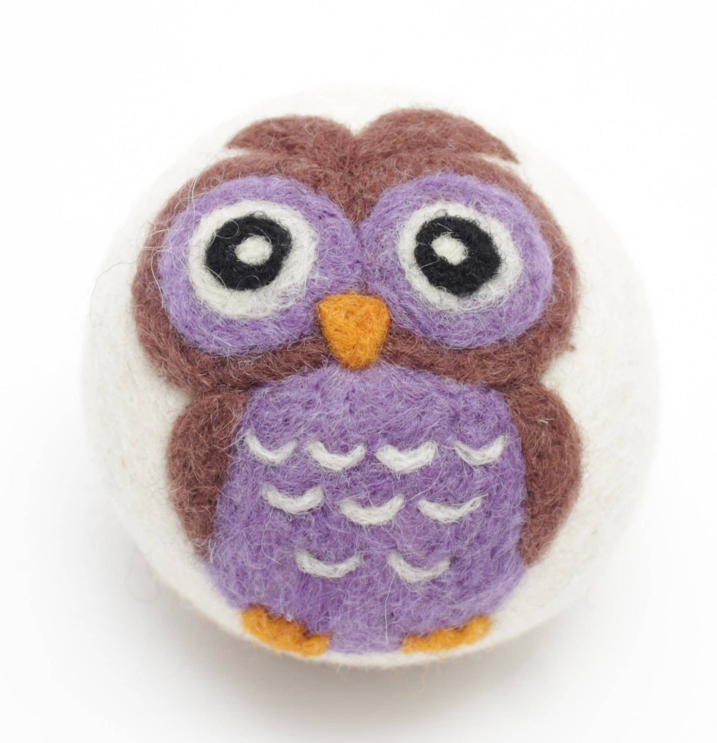 Ethical Global - Owls: Eco Wool Dryer Balls Fair Trade : Blue Owl