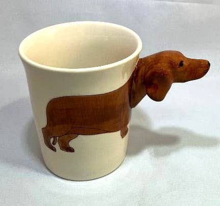 Sea Island Imports, Inc. - Mug, Dachshund Red
