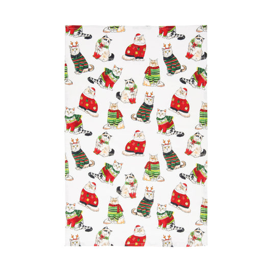C&F Home - Christmas Cats Kitchen Towel